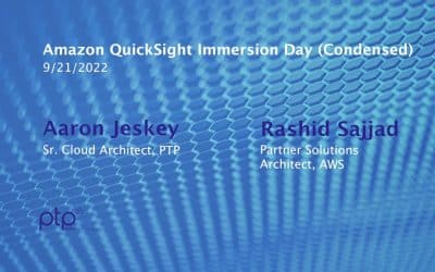 Amazon QuickSight On-Demand Immersion Days Training