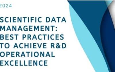 scientific data management - best practices to achieve rd operational excellence ptp and john conway