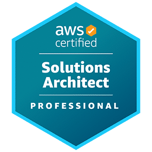 AWS Certified Solutions Architect Professional badge