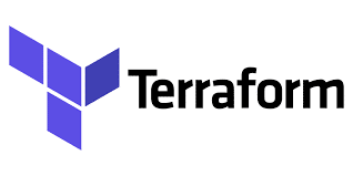 terraform company logo Terraform company logo featuring a geometric purple cube next to the brand name.