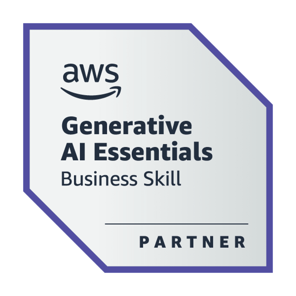 AWS Generative AI Essentials Business Skill Partner badge