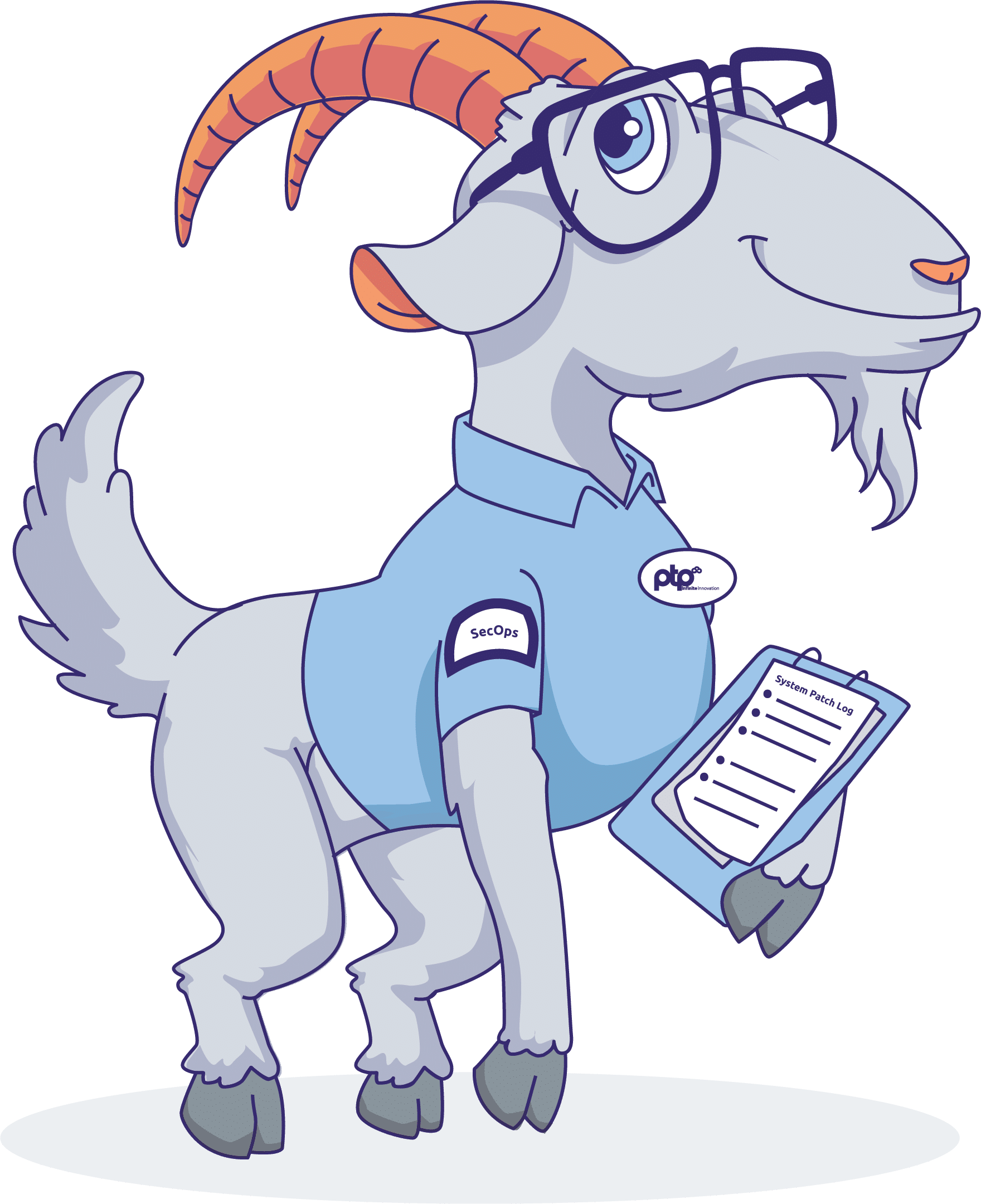 PTP security goat illustration